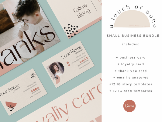 Touch of Boho Business Bundle
