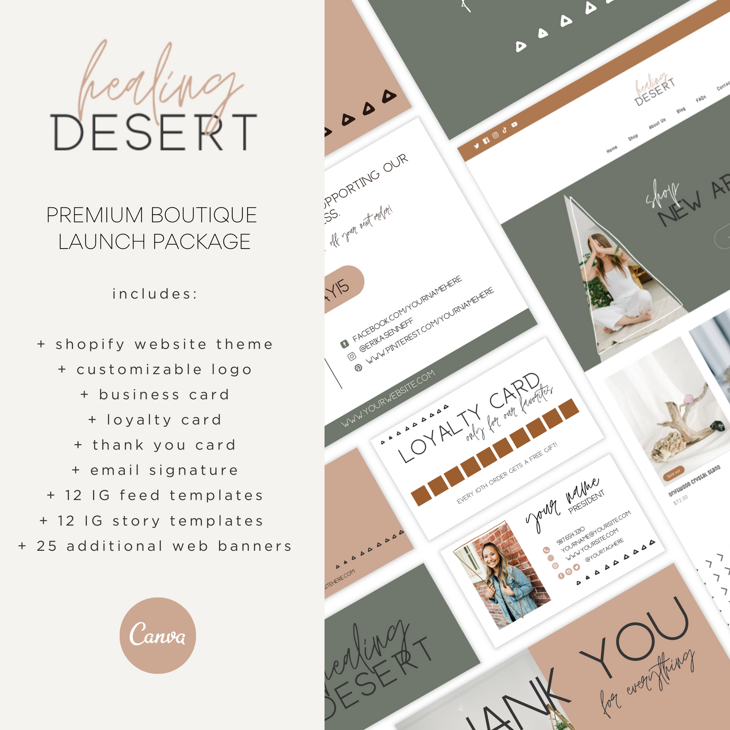 Healing Desert Launch Package