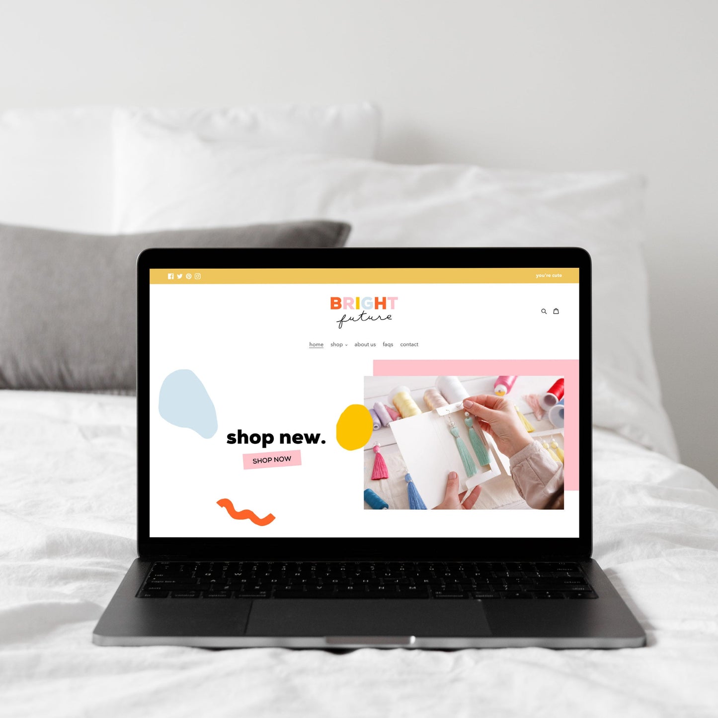 Colorful Shopify Theme | Shopify Template | Shopify Website | Shopify Design | Fun | Custom Shopify | Shopify Theme | Shopify Boutique